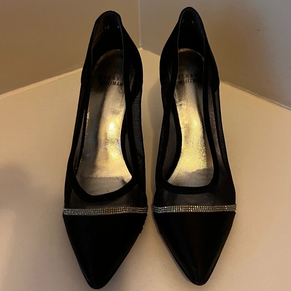 Stuart Weitzman Mesh Accent Heels (Size 8) - image 2